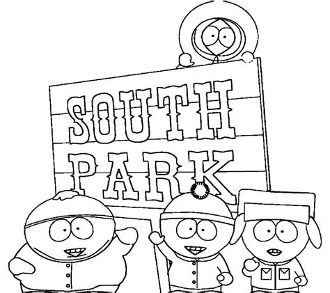 southpark coloring pages|south park coloring pages pdf.